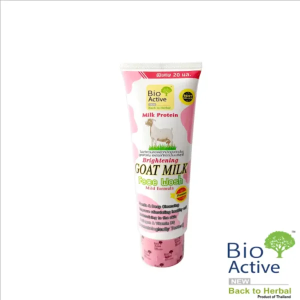 Bio Active Goat Milk Facewash 80ml - Image 1