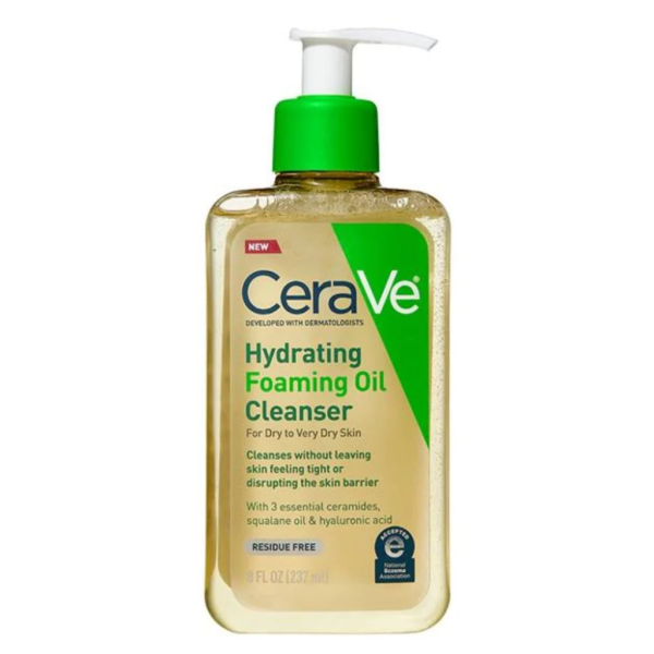 Cerave-Hydrating-Foaming-Oil-Cleanser-for-Dry-to-Very-Dry-Skin-–-237ml.webp Cerave Hydrating Foaming Oil Cleanser for Dry to Very Dry Skin – 237ml - Image 1