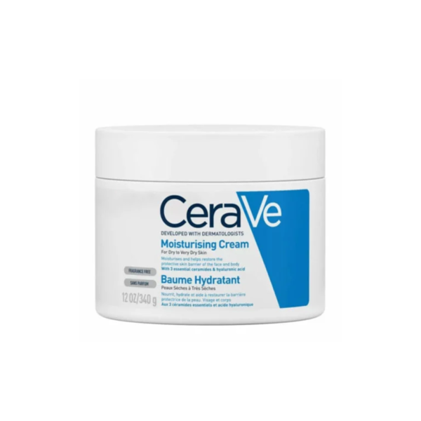 Cerave Moisturising Cream for Dry to Very Dry Skin – 340g - Image 1