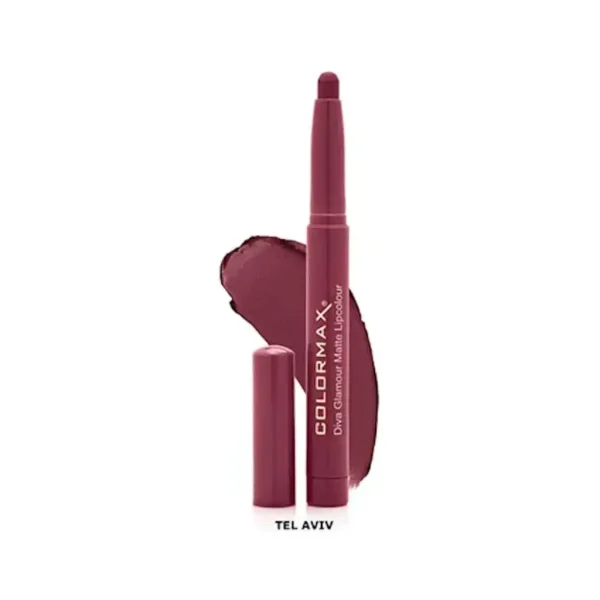 Colormax Diva Glamour Matte Lip Color – Telaviv - Image 1