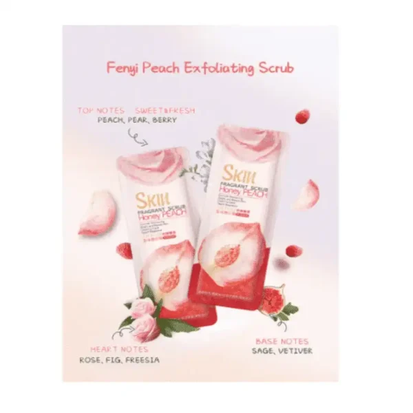 Fenyi Honey Peach Body Scrub Mini 3g - Image 1