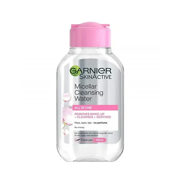 Garnier Skin Active Micellar Cleansing Water – 100ml - Image 1