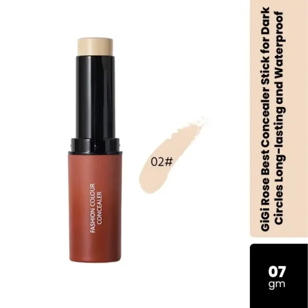 GiGi Rose Stick Concealer Full Coverage – 02 - Image 1