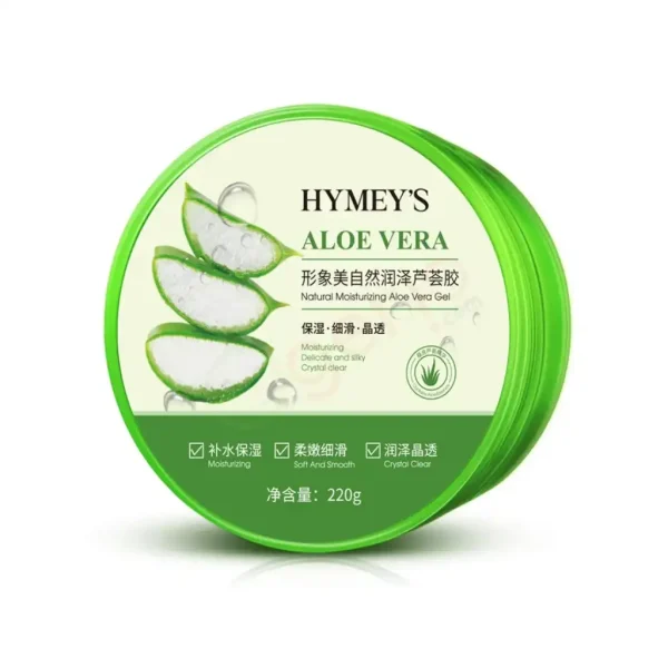 Hymeys-Aloe-Vera-Soothing-Gel-92-–-220g.webp Hymeys Aloe Vera Soothing Gel 92% – 220g - Image 1