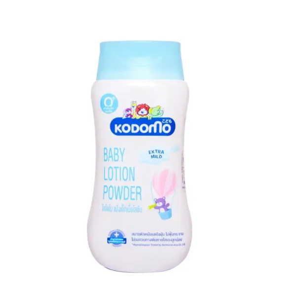 Kodomo Baby Lotion Powder Extra Mild – 180ml - Image 1