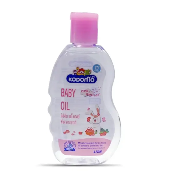 Kodomo Baby Oil Pink Hanabaki – 200ml - Image 1