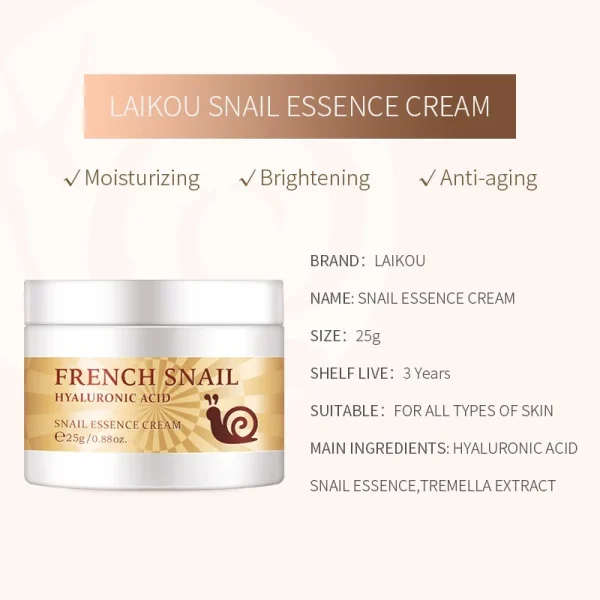 LAIKOU 24k Gold Face Serum & Extract Face Cream 25 gm [Combo] - Image 3