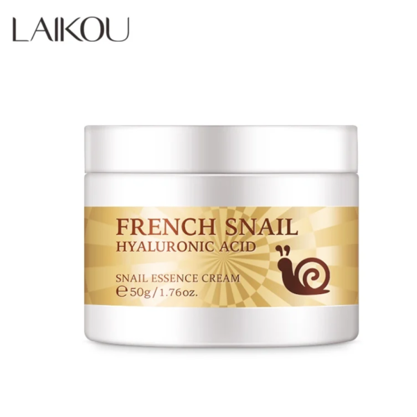 LAIKOU French Snail Essence Cream 50gm - Image 1