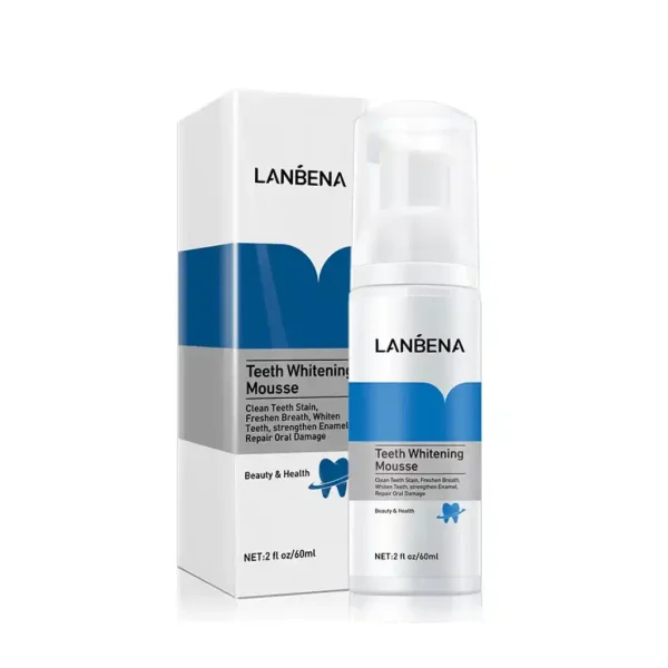 LANBENA Teeth Whitening Mousse 60ml - Image 1
