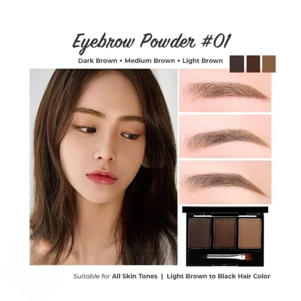 Lameila-Eyebrow-Powder-Palette-01.webp Lameila Eyebrow Powder Palette 01 - Image 1