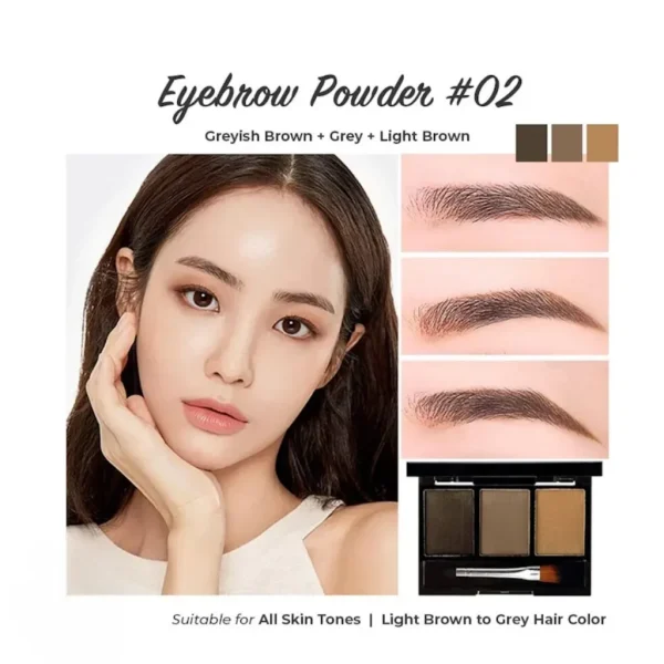 Lameila-Eyebrow-Powder-Palette-02.webp Lameila Eyebrow Powder Palette 02 - Image 1