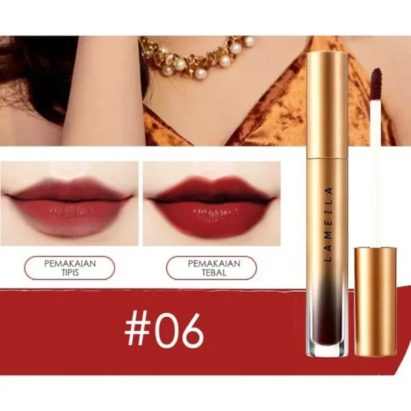 Lameila Velvet Lip Glaze Lipstick 06 - Image 1