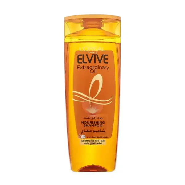 Loreal Paris Elvive Extraordinary Oil Nourishing Shampoo Normal To Dry Hair 400ml - Image 1
