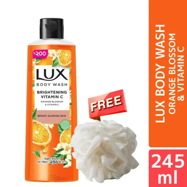 Lux Body Wash Orange Blossom & Vitamin C – 245ml - Image 1
