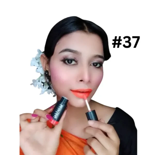 Menow Velvet Lipstick Waterproof Lipgloss – 37 - Image 1