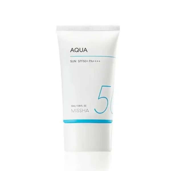Missha Aqua Sunscreen SPF50+ PA++++ – 50ml - Image 1