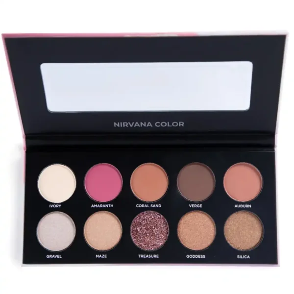 Nirvana Color Eye Shadow Palette – You Go Girl ( 15gm) - Image 1