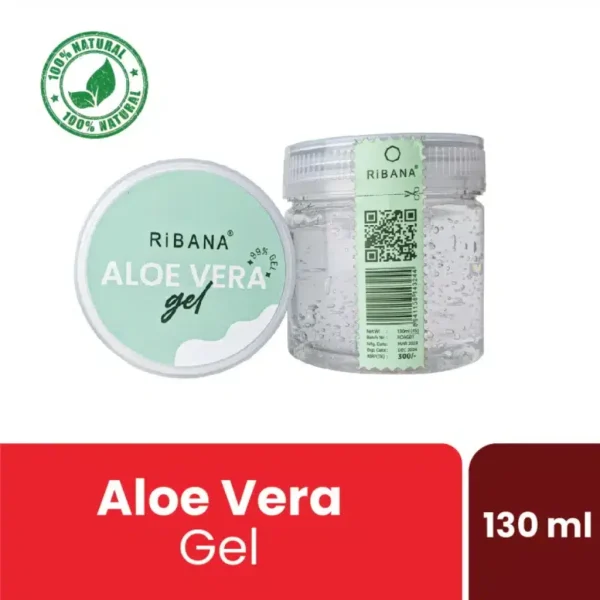 RiBANA Aloe Vera Gel – 130ml - Image 1