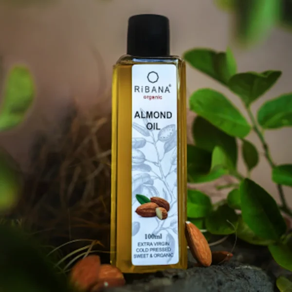 Ribana Organic Almond Oil – 100ml - Image 1
