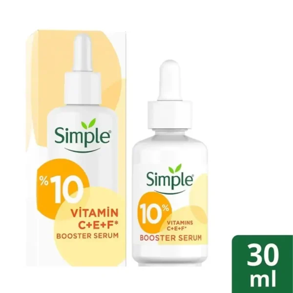 Simple Booster Serum 10% Vitamin C+E+F 30ml - Image 1