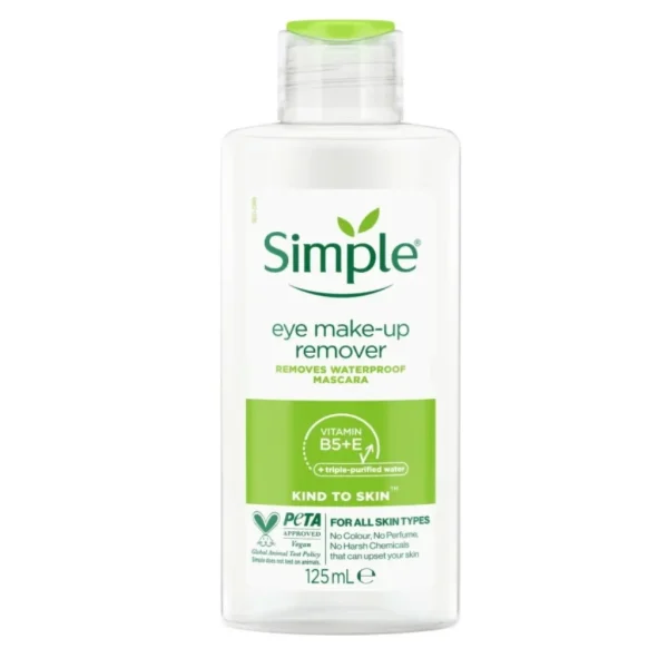 Simple Eye Makeup Remover – 125ml - Image 1
