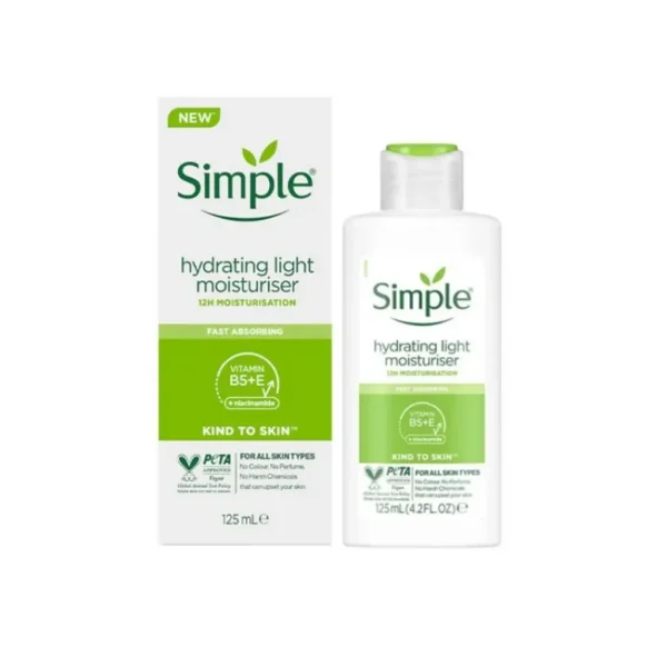 Simple Kind to Skin Hydrating Light Moisturiser 125ml - Image 1