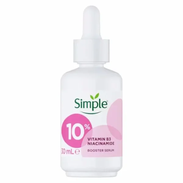 Simple Niacinamide Serum 10% Booster 1% Vitamin B3 – 30ml - Image 1