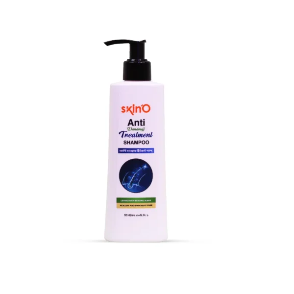 SkinO Anti Dandruff Treatment Shampoo – 200ML - Image 1
