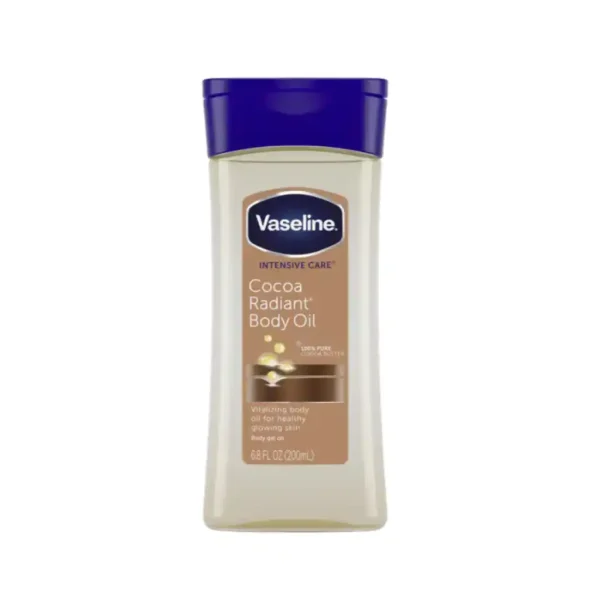 Vaseline-Intensive-Care-Cocoa-Radiant-Gel-Body-Oil-–-200ml.webp Vaseline Intensive Care Cocoa Radiant Gel Body Oil – 200ml - Image 1